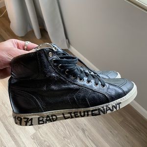 Saint Laurent 1971 bad lieutenant high tops. Italy mens size 42.